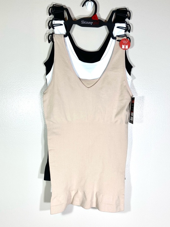 Skinnygirl Tops - Skinny Girl Shaping Reversible Tanks Women’s Size Small Black/White/Taupe NWT